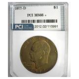 1977-D Ike MS66+ LISTS $275