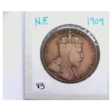 1909 50 Cents VG Newfoundland