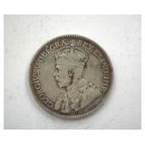 1919 25 Cents F+ Canada