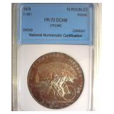 1978 10 Roubles NNC PR70 DCAM Russia