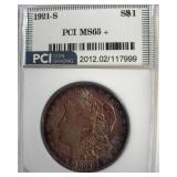 1921-S Morgan MS65+ LISTS $1250