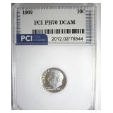 1962 Dime PR70 DCAM LISTS $350 IN 69 DCAM