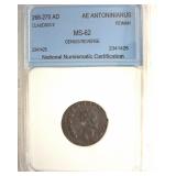 268-270 AD Claudius II MS62 Ancient Rome