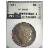 1884-S Morgan MS62+ LISTS $28500