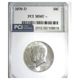 1970-D Kennedy MS67+ LISTS $20000