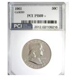 1961 Franklin PR69+ CAM LISTS $2250 IN 69 CAM