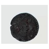 515-680 AD Nezak XF+ Billon Dirham