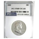 1962 Franklin PR69 DCAM LISTS $3850