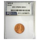 1975-S Cent PCI PR70 DCAM RD