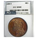 1890-S Morgan MS66 LISTS $2500