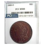 1883-O Morgan MS66 LISTS $475