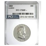 1963 Franklin PR69+ CAM LISTS $850 IN 69 CAM