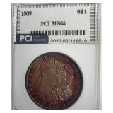 1889 Morgan PCI MS65 Great Color