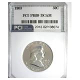 1963 Franklin PR69 DCAM LISTS $5000