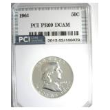 1961 Franklin PR69 DCAM LISTS $27000