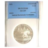 1978 5 Roubles NNC PR70 DCAM Russia