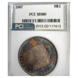 1887 Morgan MS68 LISTS $30000