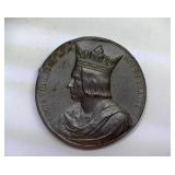 ND Medal French History King Louis VIII