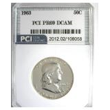 1963 Franklin PR69 DCAM LISTS $5000