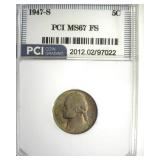 1947-S Nickel MS67 FS LISTS $3500