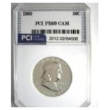 1962 Franklin PR69 CAM LISTS $750