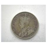 1929 25 Cents VF Canada