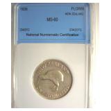 1935 Florin NNC MS60 New Zealand