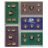 1989-2005 10 Proof Sets