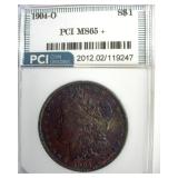 1904-O Morgan PCI MS65+ Bold Color