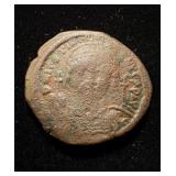 527AD Justinian I Nice for Byzantine Follis
