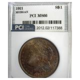 1921 Morgan MS66 LISTS $700