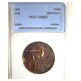 1971 Rand NNC PR67 CAM South Africa