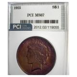 1925 Peace MS67 LISTS $3700