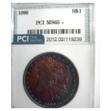 1890 Morgan MS65+ LISTS $2200