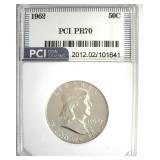 1962 Franklin PR70 LISTS $275 IN 69