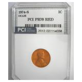 1974-S Cent PR70 DCAM RD LISTS $10000