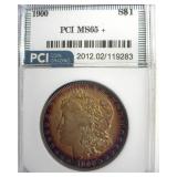 1900 Morgan PCI MS65+ Incredible Color