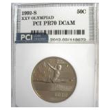 1992-S 50c XXV Olympiad PCI PR70 DCAM
