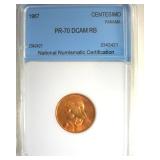 1967 Centesimo NNC PR70 DCAM RB Panama