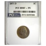 1977-D Nickel MS67+ FS LISTS $8000