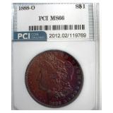 1888-O Morgan MS66 LISTS $1800