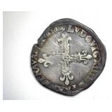 1918 1/4 Ecu VF+ France