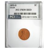 1975-S Cent PCI PR70 DCAM RD