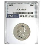 1963 Franklin PR70 LISTS $400 IN 69