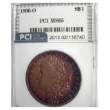 1890-O Morgan MS65 LISTS $1250