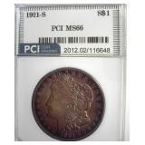 1921-S Morgan MS66 LISTS $3250