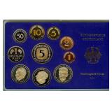 1985-J 1 Pfennig - 5 Mark Proof Set Germany