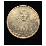 100 Pesos Silver Crown Mexico Nice Tone