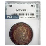 1900 Morgan MS66 LISTS $575