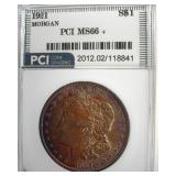 1921 Morgan MS66+ LISTS $2250